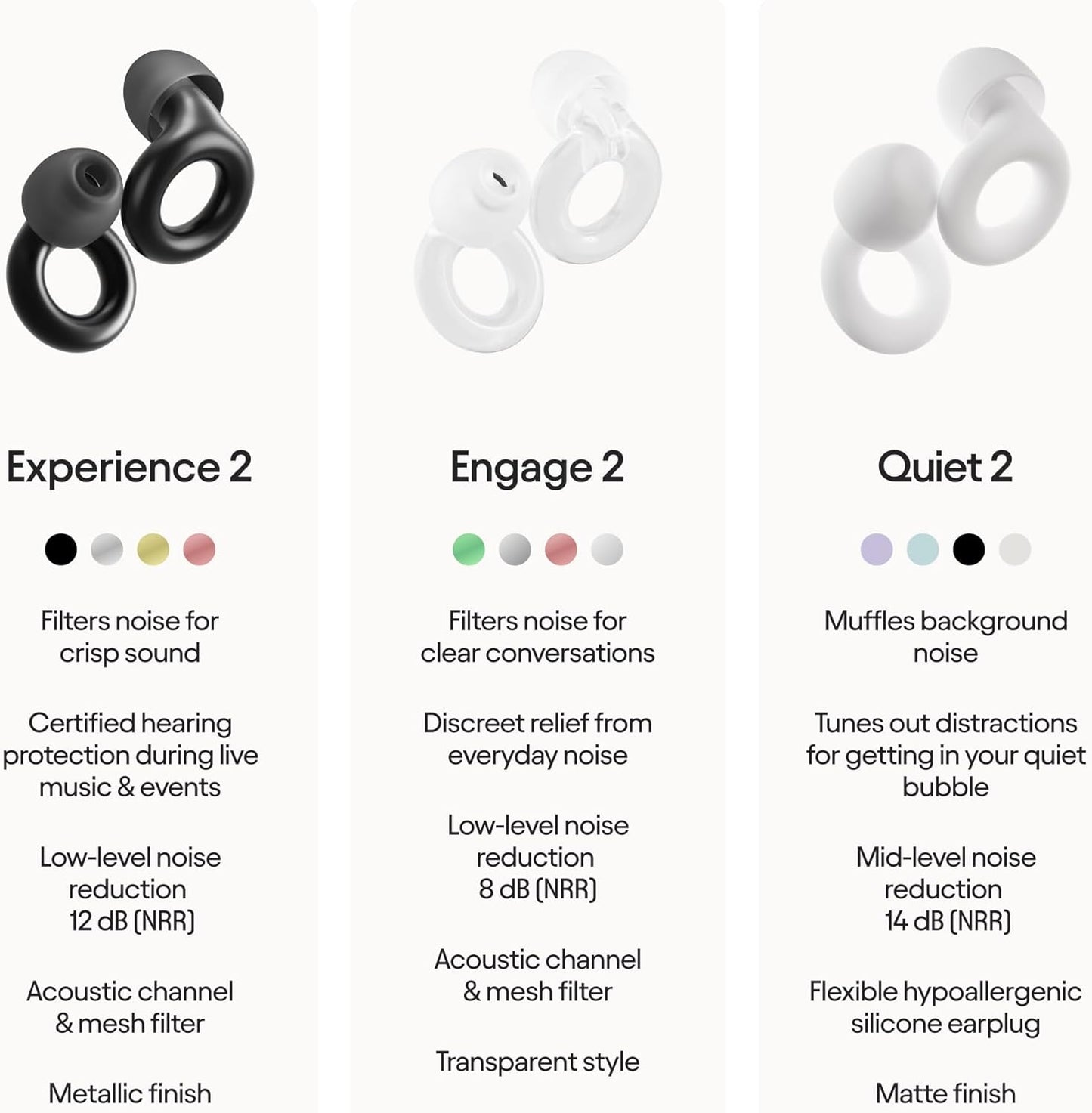 Stylish Concert Ear Plugs