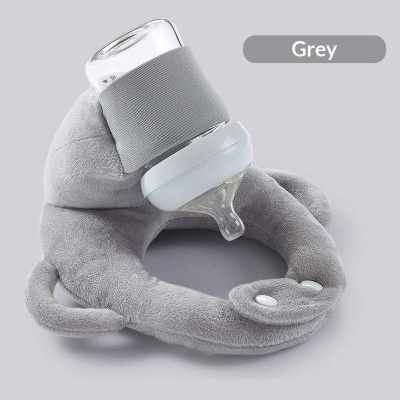 Babys Lying-down Feeding Bottle Holder And Multi-functional Pillow For Infants
